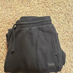 Aritzia TNA Black Sweatpants
